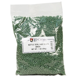 Green Bottling Wax Beads